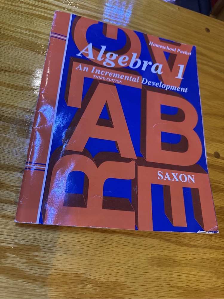 Algebra 1 Home Study by John Saxon