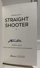 SIGNED Stephen A. Smith Straight Shooter 1st Edition 1st Printing HC Book COA