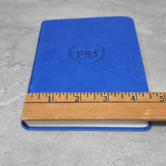 LSB LEGACY STANDARD BIBLE EDITION-blue 4.5×6.5″ Faux Leather