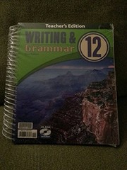 Writing Grammar Teacher Grd 12 – ACCEPTABLE
