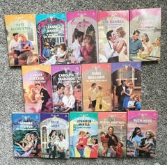 14 Silhouette Special Edition romance paperback books no duplicate book lot
