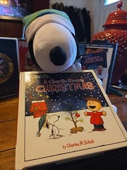Snoopy Peanuts Charlie Brown Christmas Kohl’s 13 in Soft Snoopy Plush Toy & Book