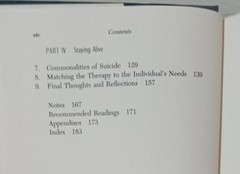 THE SUICIDAL MIND by Edwin S. Shneidman 1996 HCDJ Book 187 pages VGUC
