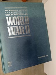 1972 COMPLETE SET (25) The Marshall Cavendish Illustrated Encyclopedia of WW2