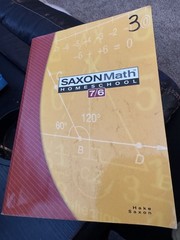 Saxon Math 76 – Student Textbook 4th Edition