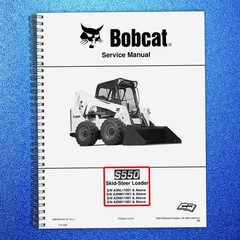 BOBCAT S550 Skid-Steer Loader Service Manual SN A3NL11001 Up 2019, FOLDOUTS