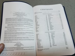 ESV Thinline Bible (TruTone, Midnight Blue, Jessup) New, unused gift, Clean