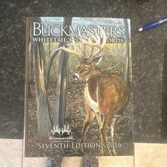 Buckmasters Whitetail Trophy Records 7th Ed 2016 HC Hunting Illustrated