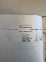 IEEE Standard Techniques for High Voltage Testing 1978 Sixth Edition Hardcover