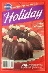 Pillsbury Cookbook Booklets AND a Hard to Find Slip Cover – Holiday Cooking