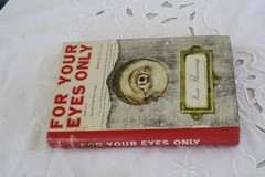 , Ian Fleming, James Bond, For Your Eyes Only, hardcover & DJ 1960 PLUS see