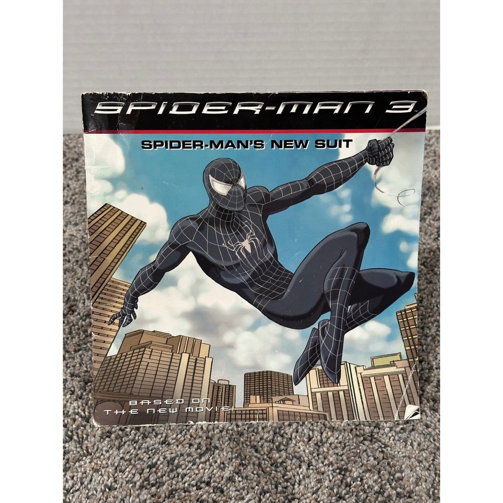 Book HarperEntertainment Kids Black Good Marvel Spider-Man 3 New Suit Paperback