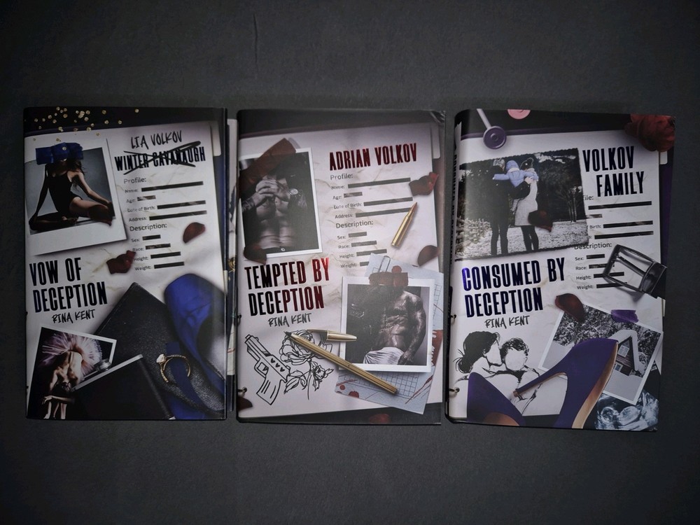 Baddies Book Box Deception Trilogy Rina Kent