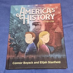 America’s History: A Tuttle Twins Series of Stories – Volume 2 1776-1791 Hardcov