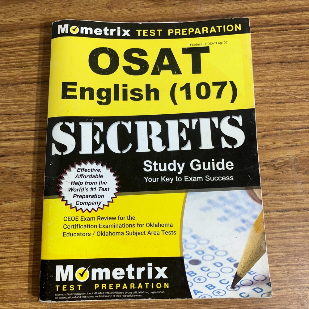OSAT English 007 Secrets Study Guide 2021 Examination Test Preparation Paperback