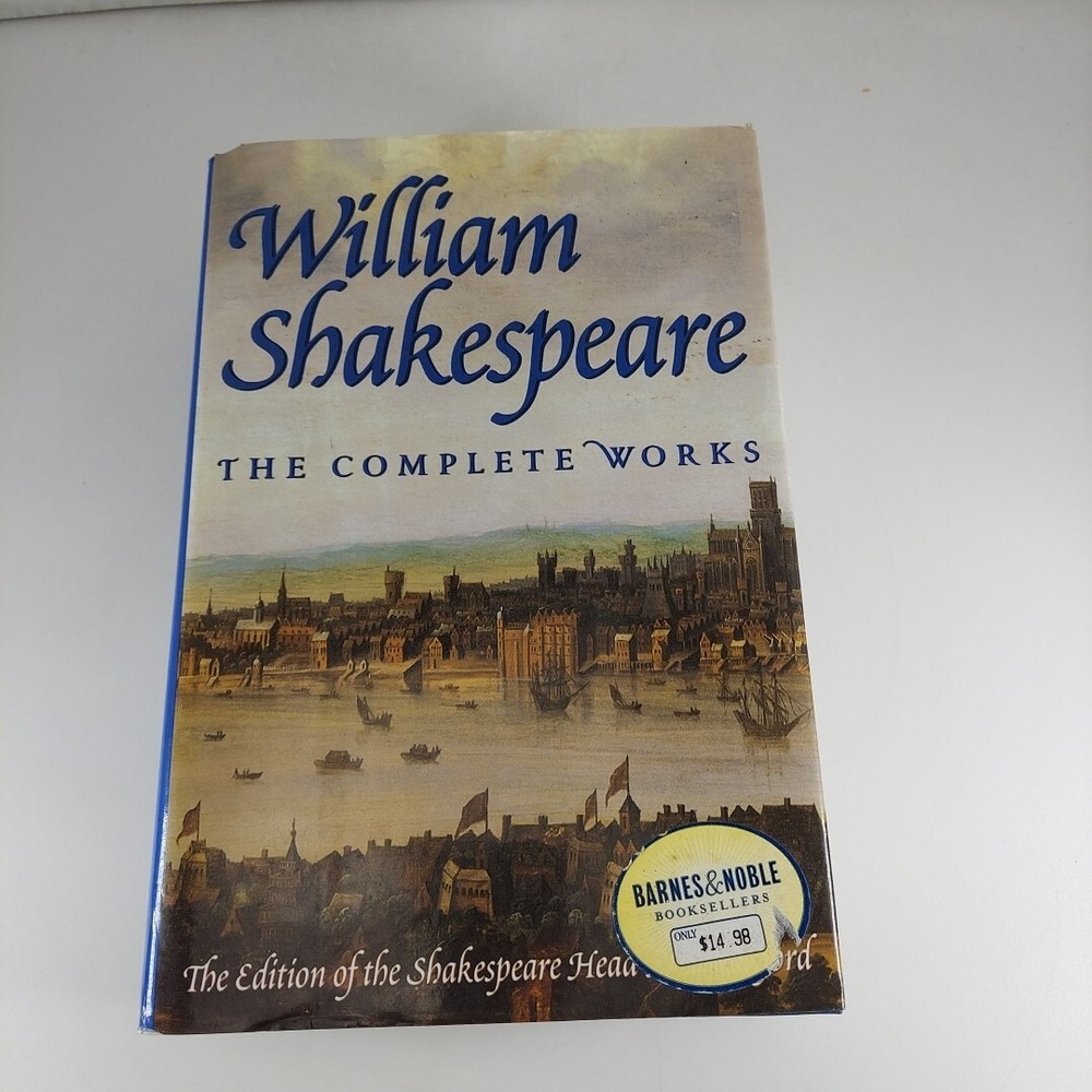 William Shakespeare The Complete Works Head Press Edition Reprint HCDJ 2002
