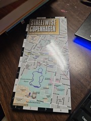 Streetwise Copenhagen Map – Laminated City Center Street Map of Copenhagen, Denm