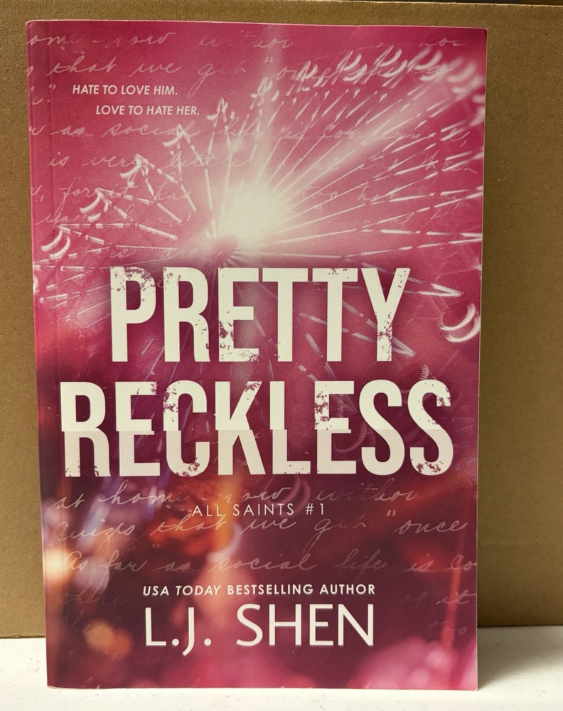L.J. Shen Pretty Reckless (All Saints Book 1) 2023 Paperback Bloom Books