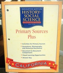 HOUGHTON MIFFLIN SOCIAL STUDIES CALIFORNIA: PRIMARY SOURCE *Excellent Condition*
