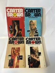 Carter Brown Mystery Series Vintage Paperback Lot Signet Crime Novels