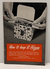 How to Keep it Frozen 1945 Frigidaire General Motors Americana Food Preservation