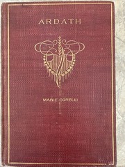 Ardath Marie Corelli Donohue Henneberry Antique Red Cloth c1890s Novel