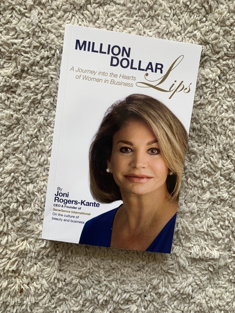 Million Dollar Lips Book LipSence By Joni Rogers-Kante SeneGence International