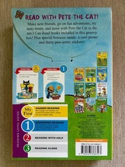 Pete the Cat’s Groovy Reading Box – 10 books, Poster, 30 Stickers – I Can READ