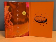 🚀Andy Weir THE MARTIAN Signed Deluxe Edition Ballantine Hardcover 1st/1st