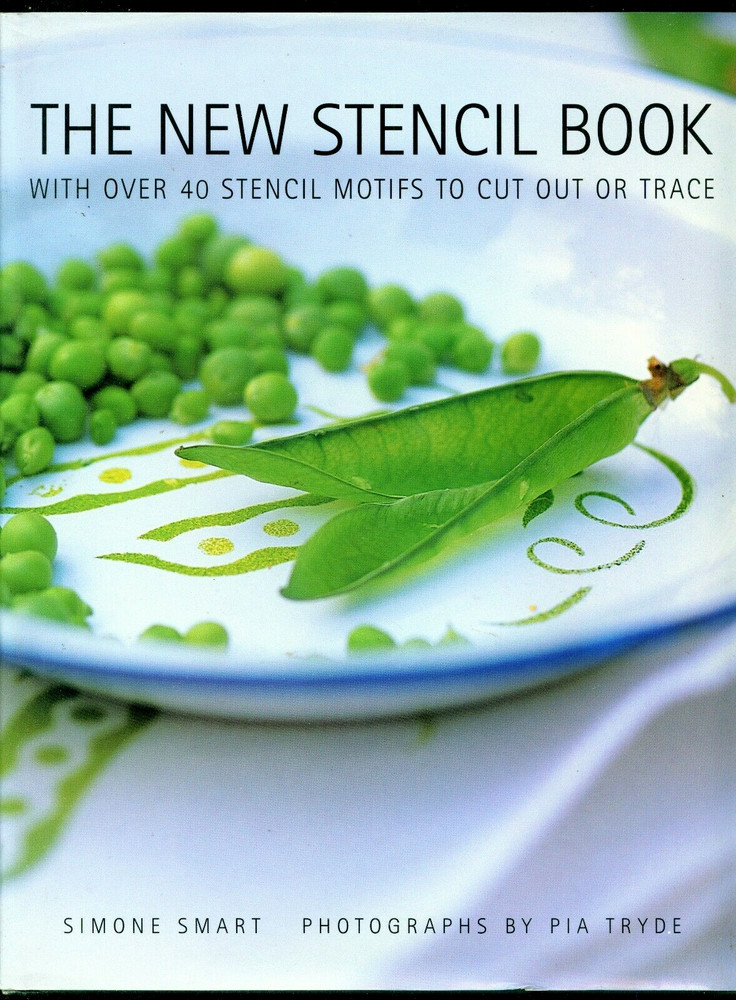 The New Stencil Book – Over 40 Stencil Motifs to Cut or Trace – $24 Retail Smart