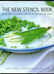 The New Stencil Book – Over 40 Stencil Motifs to Cut or Trace – $24 Retail Smart