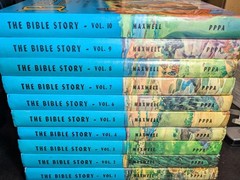 The Bible Story Complete Hardback Book Set Vol 1-10 Arthur S. Maxwell 1953-1957