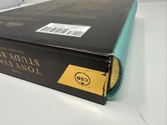 CSB Tony Evans Study Bible, Teal/Earth LeatherTouch – CSB Bibles by Holman