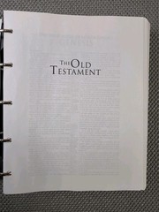 King James Version Holy Bible Hendrickson Publishers 2006 5 Ring Binder