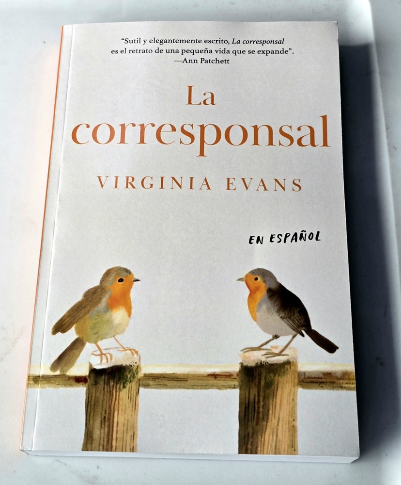 La Corresponsal Book by Virginia Evans 2025 Trade Paperback Spanish 1st Edition
