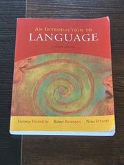 An Introduction to Language – Paperback By Fromkin, Victoria – Very GOOD