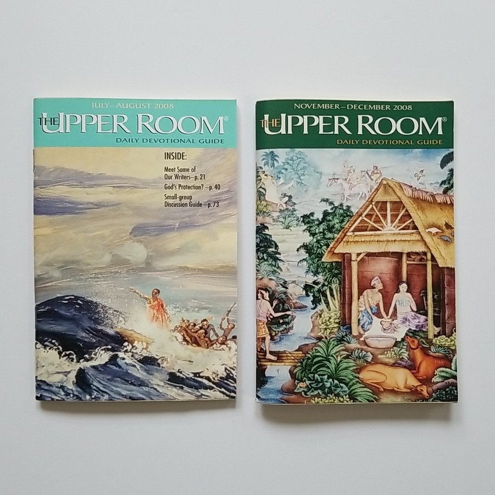 The Upper Room Devotional 2008, Daily Devotional, Lot of 2