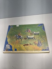 Living American Stories GOING WEST Pop-Up Book 1962 Cowboy Covered Chuck Book