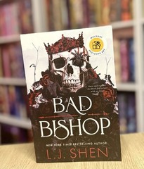 Bad Bishop Walmart Exclusive Paperback L.J. Shen Sprayed Edges Exclusive Art OOP