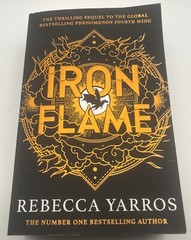 Iron Flame Paperback by Rebecca Yarros NEW Bonus Chapter Free Shipping
