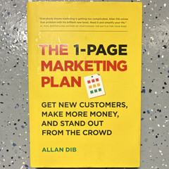 The 1-Page Marketing Plan by Allan Dib Paperback English Marketing Nonfiction