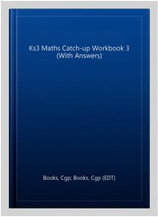 Ks3 Maths Catch-up Workbook 3 (With Answers), Paperback by Books, Cgp; Books,…