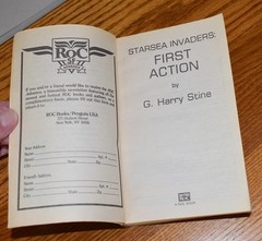 Starsea Invaders First Action, by G. Harry Stine PB ROC/Penguin First Print 1993