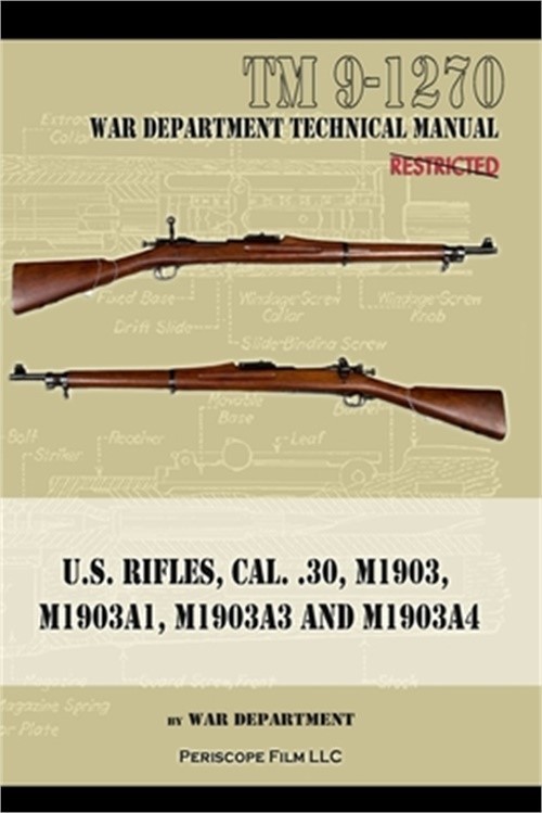 U.S. RIfles, Cal. 30, M1903, M1903A1, M1903A3, M1903A4 (Paperback or Softback)