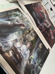 Scum Villain’s Self-Saving System Novel Books Two Volumes Seal Imprint 苍穹山记实体书