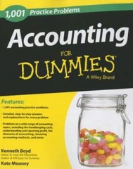 1,001 Accounting Practice Problems For Dummies – Paperback – GOOD