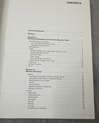 Lot/4: Concrete Masonry, Schematic Wiring, Basic Plumbing, Insulation Manual