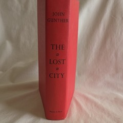 John Gunther The Lost City Hardcover Harper & Row 1964 Fiction Novel Cities