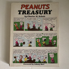 Peanuts Treasury Charles M. Schulz Hardcover Illustrated w/ Dust Jacket