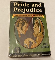 Pride and Prejudice by Jane Austen 12th Print Pocket Book Paperback 1942